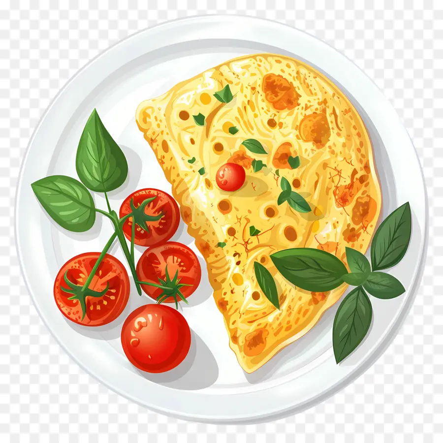 Omelette Espagnole，Omelette PNG