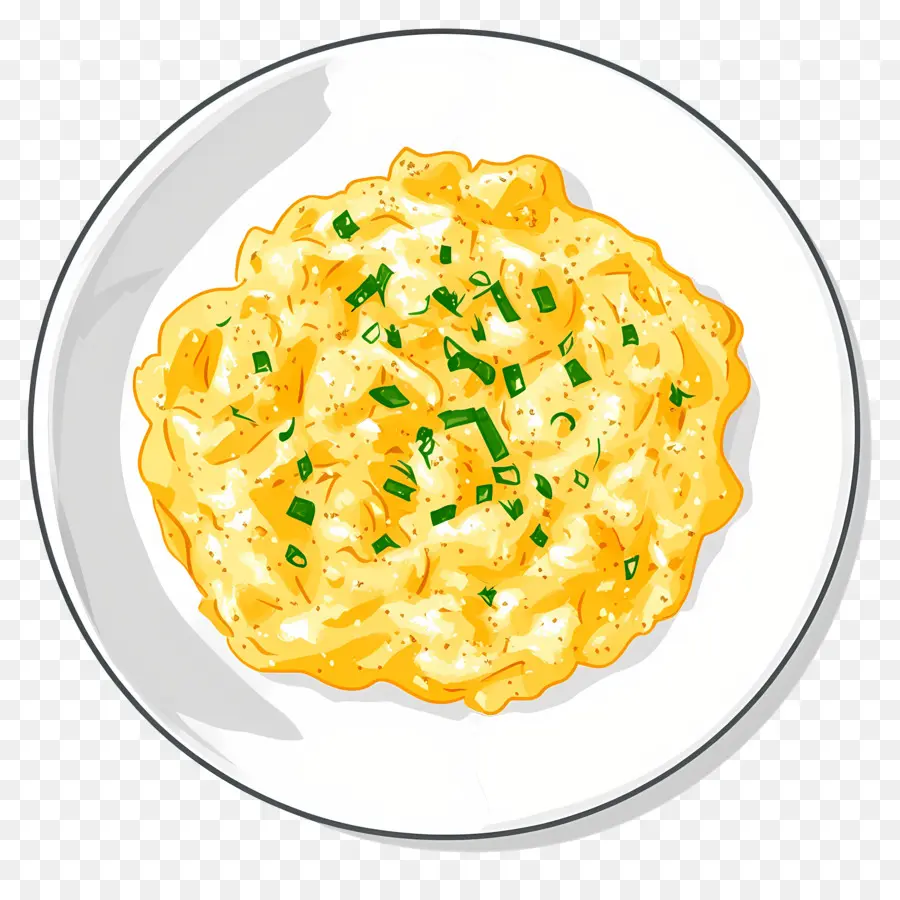 Oeufs Brouillés，Petit Déjeuner PNG