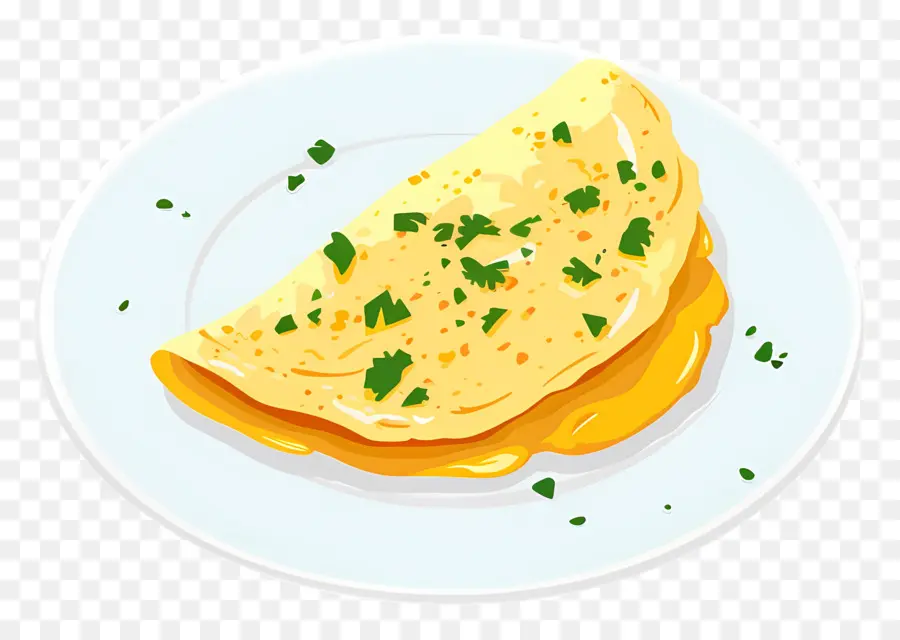 Omelette Au Fromage，Petit Déjeuner PNG