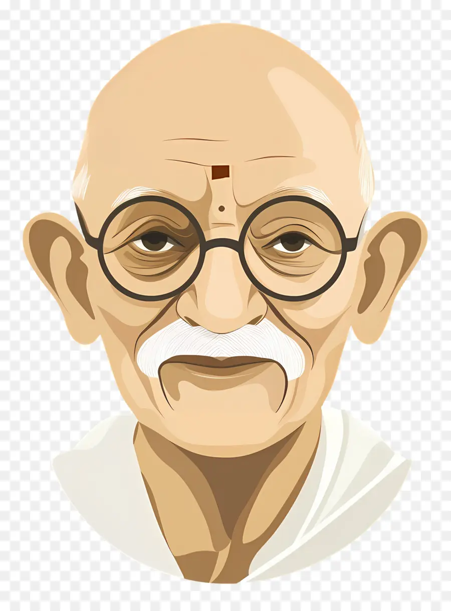 Gandhi，Homme âgé PNG