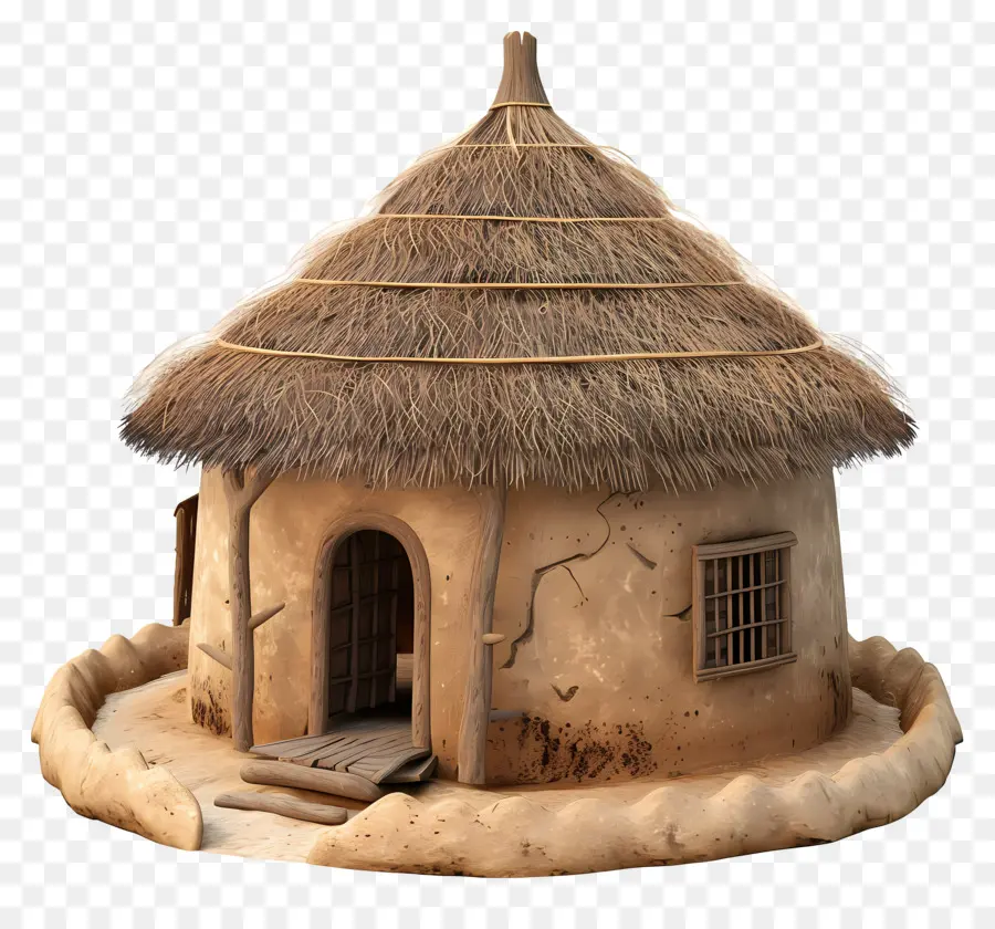 Maison De Hutte De Boue Indienne，Cabane PNG