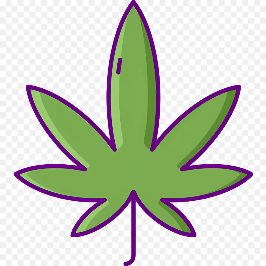 Feuille De Cannabis，Feuille Verte PNG