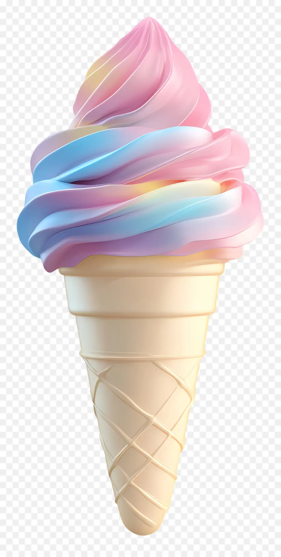 Glace Pastel，Glace Colorée PNG