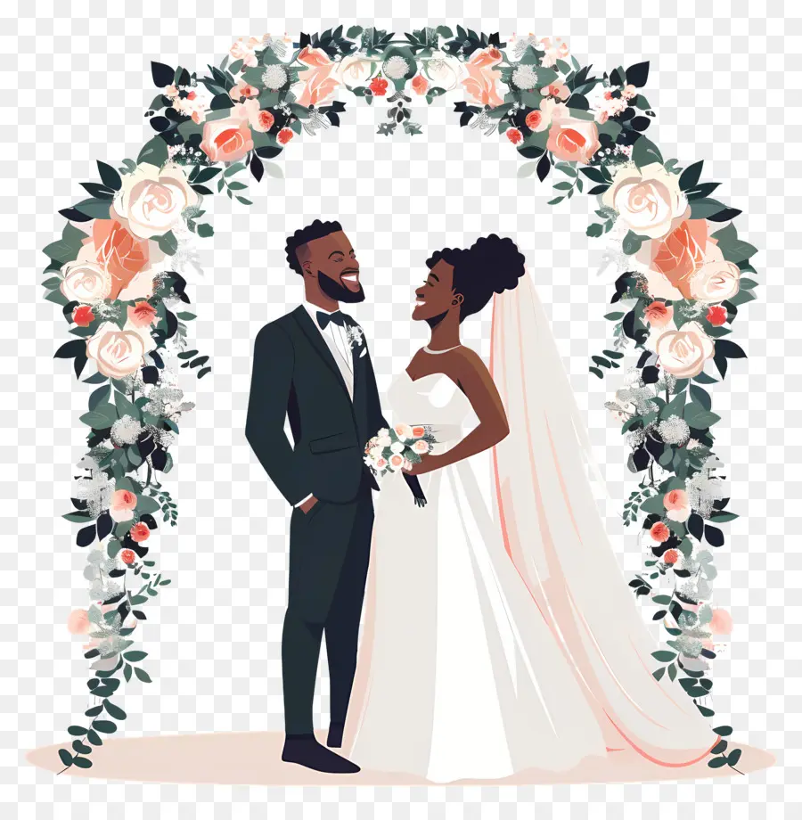 Mariée Marié，Couples De Mariage PNG