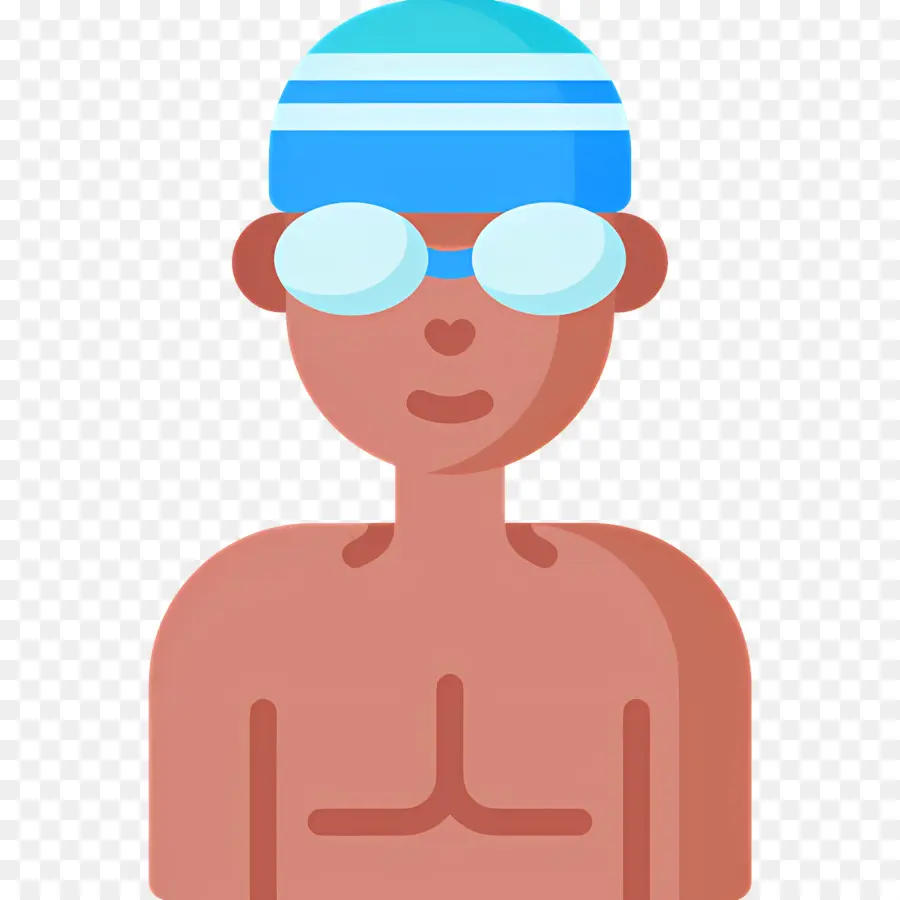 Nageur，Bonnet De Bain PNG