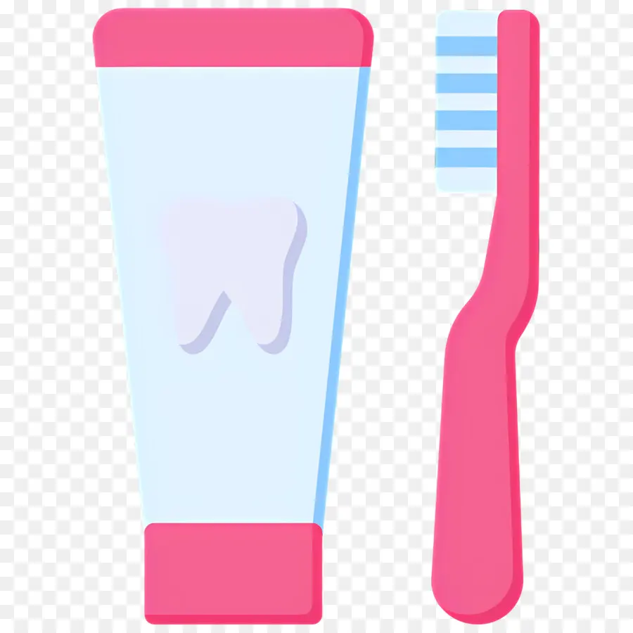 Dentifrice Pour Brosse à Dents，Dentifrice Et Brosse à Dents PNG