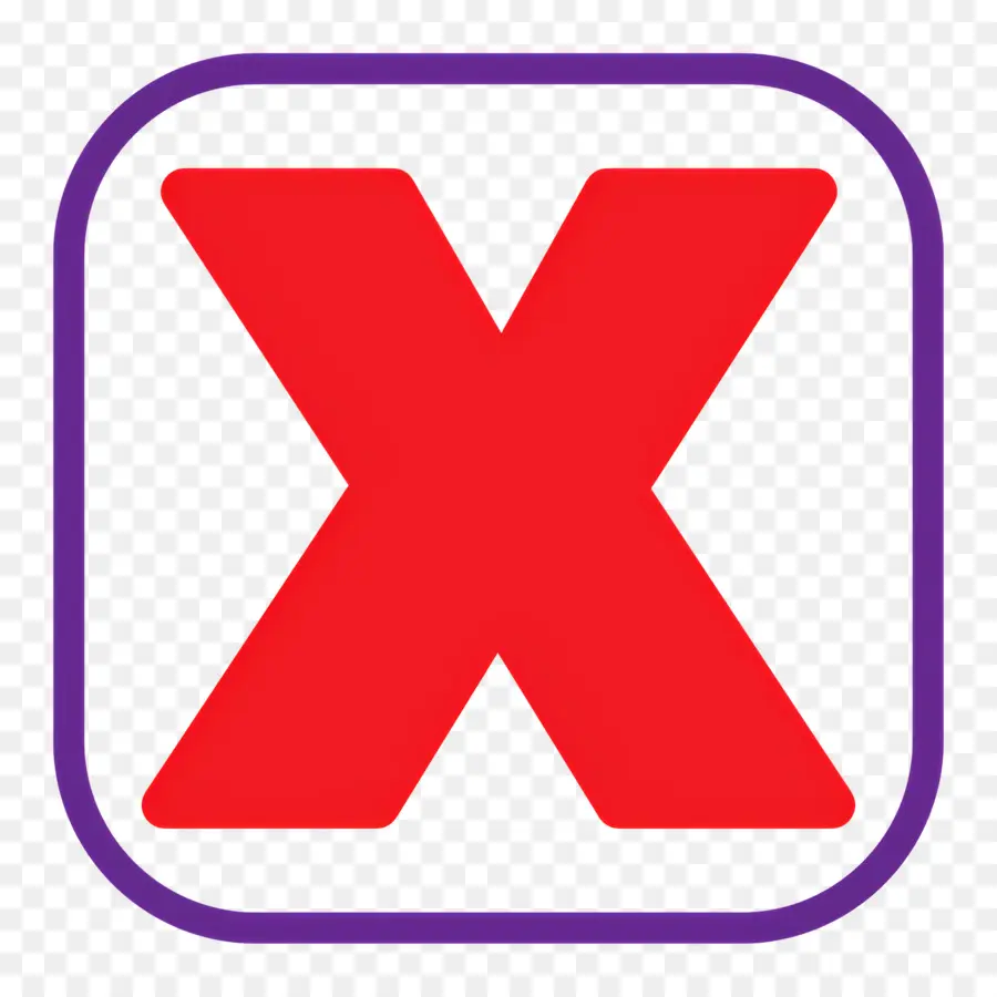 Xlogo，Rouge X PNG