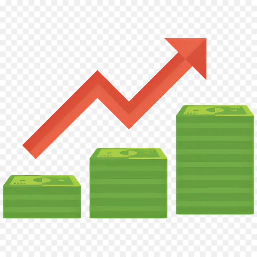 Flèche De Croissance，Courbe De Croissance PNG