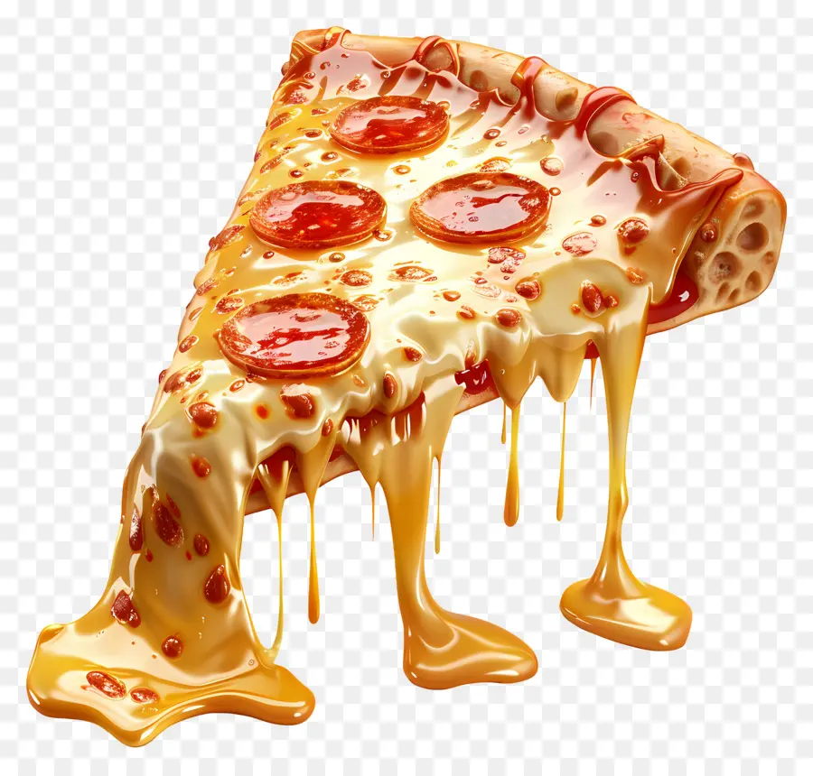 Pizza 3d，Tranche De Pizza PNG