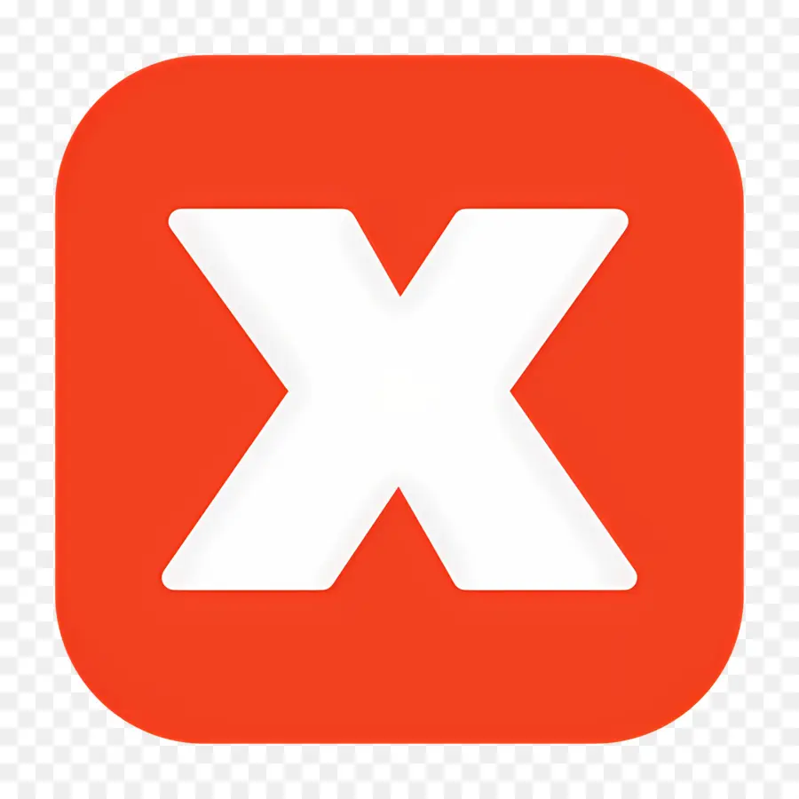 Xlogo，Rouge X PNG