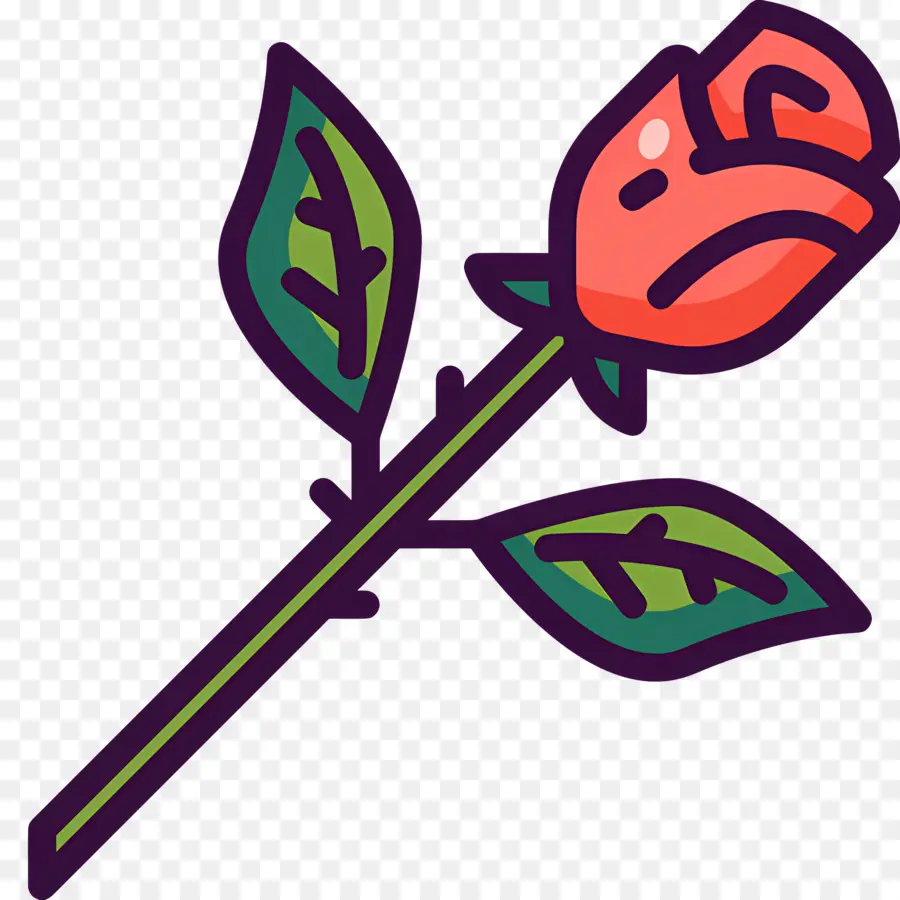 Fleur Rose，Rose Rouge PNG