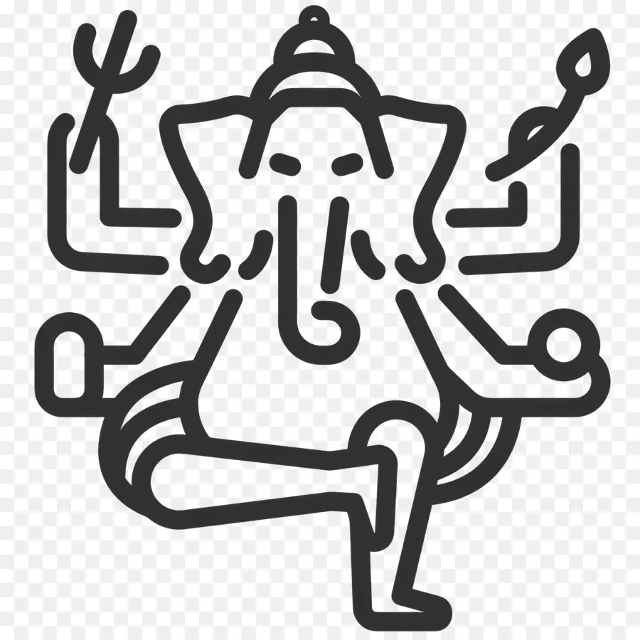 Ganesh，Hindou PNG