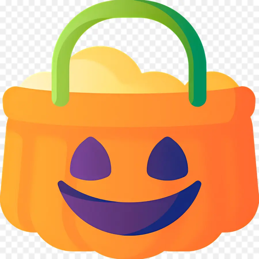 Citrouille D'halloween，Panier De Citrouille PNG