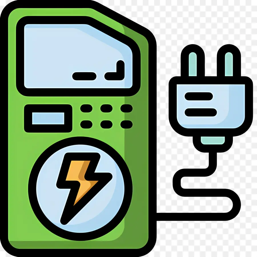 Station De Charge，Compteur électrique PNG