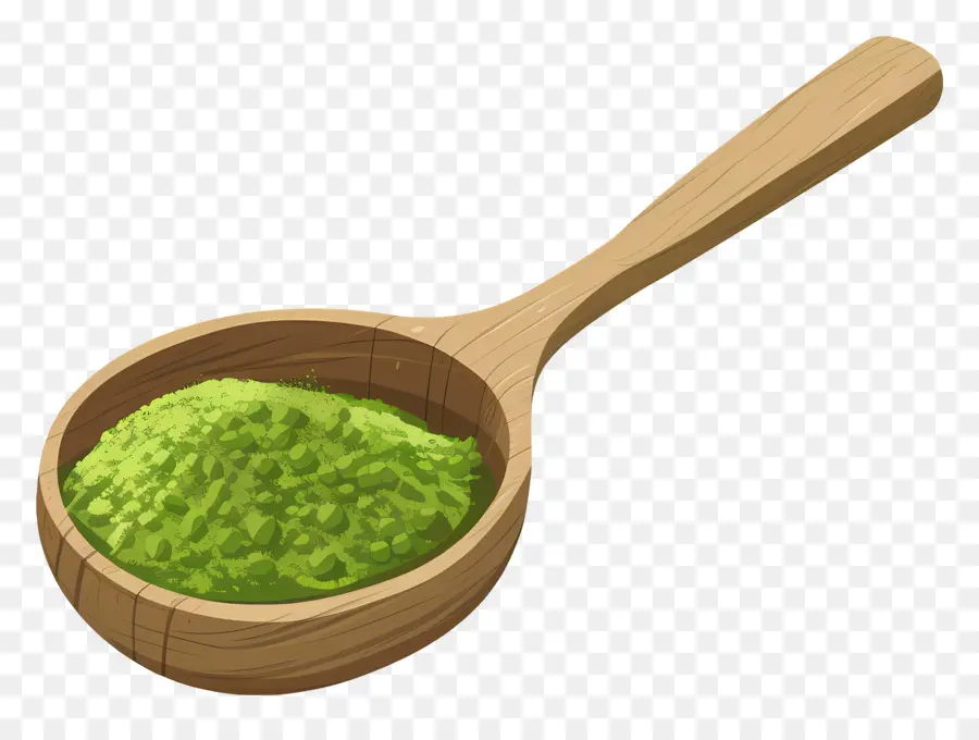 Poudre De Matcha，Poudre Verte PNG