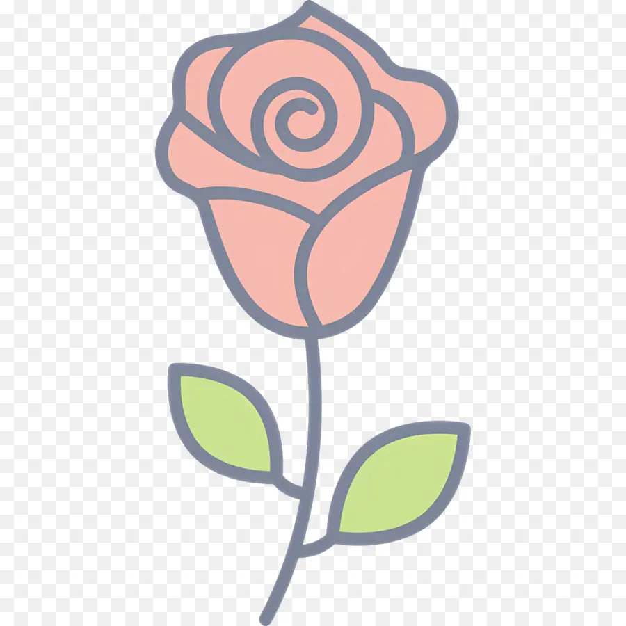 Fleur Rose，Rose Rouge PNG