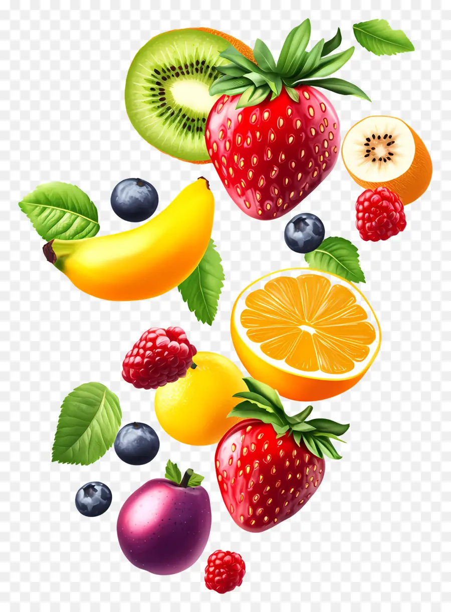 Fruits Volants，Fruits PNG