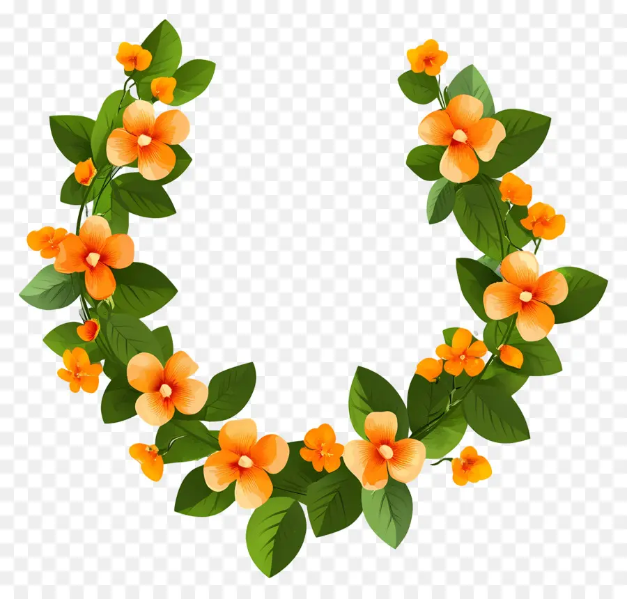 Guirlande Ougadi，Guirlande De Fleurs PNG