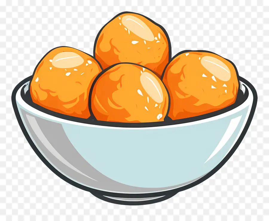 Bonbons Indiens，Boules Oranges PNG