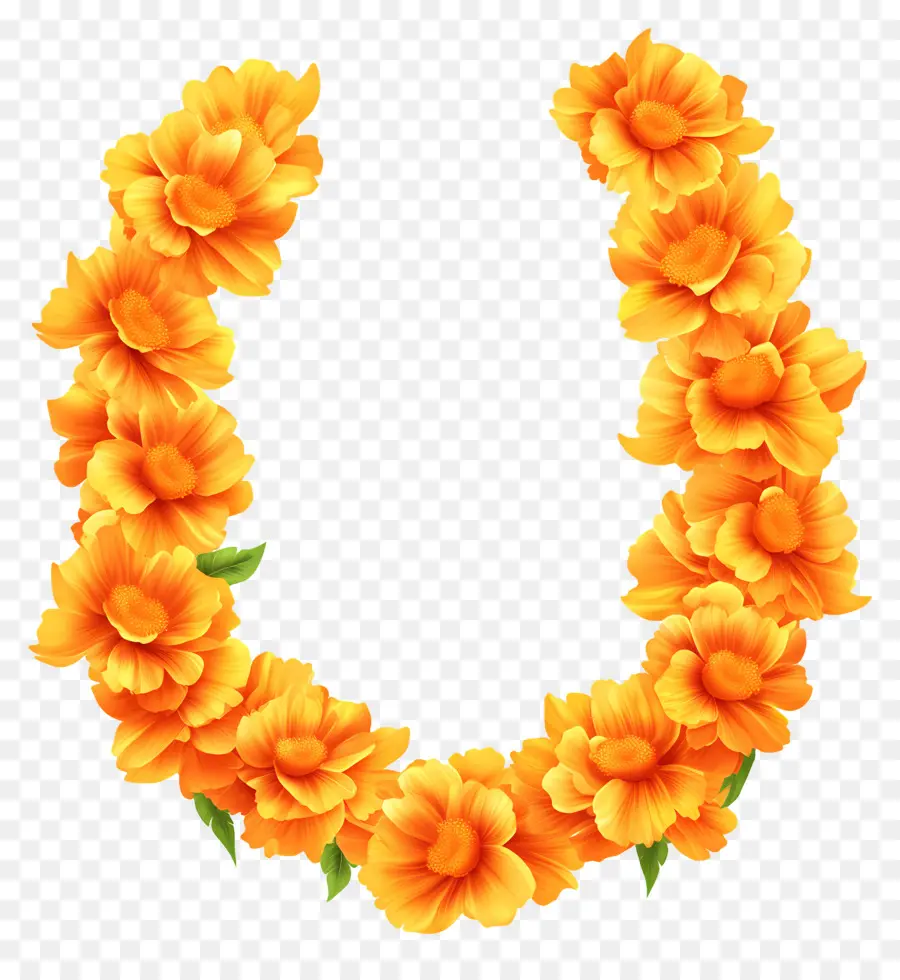 Guirlande Ougadi，Guirlande De Fleurs PNG