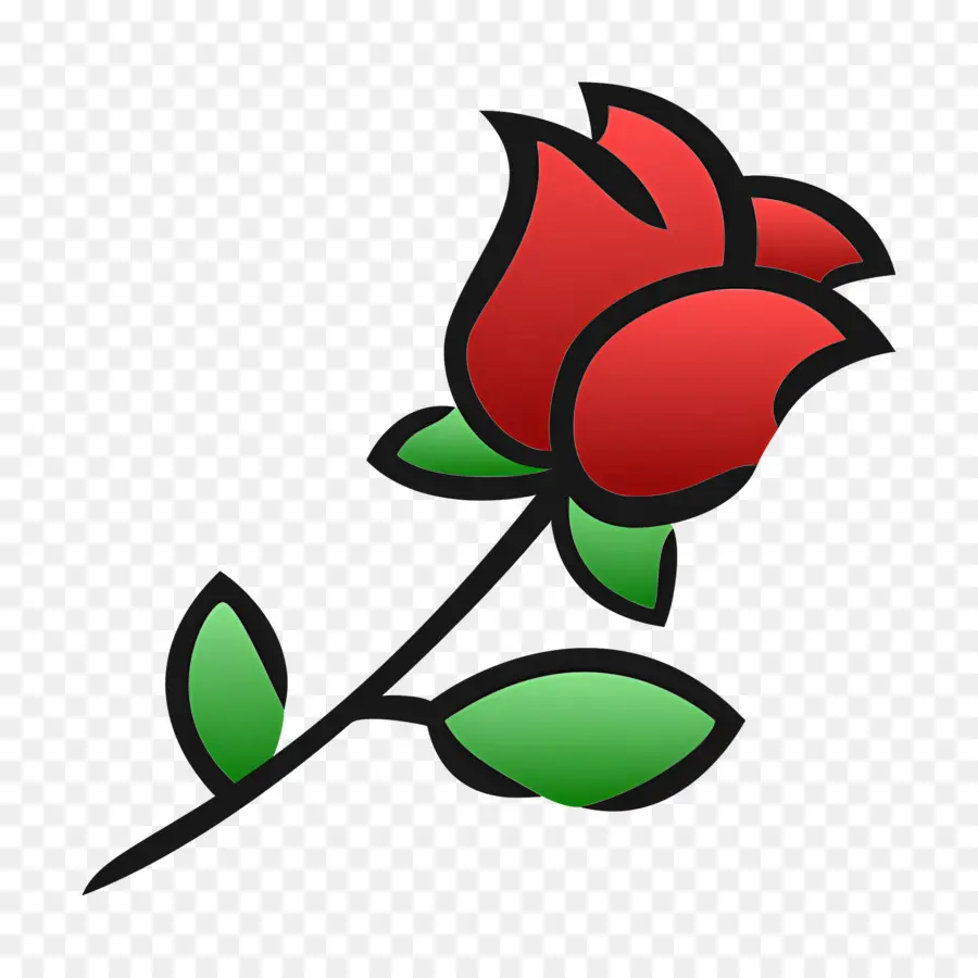 Fleur Rose，Rose Rouge PNG