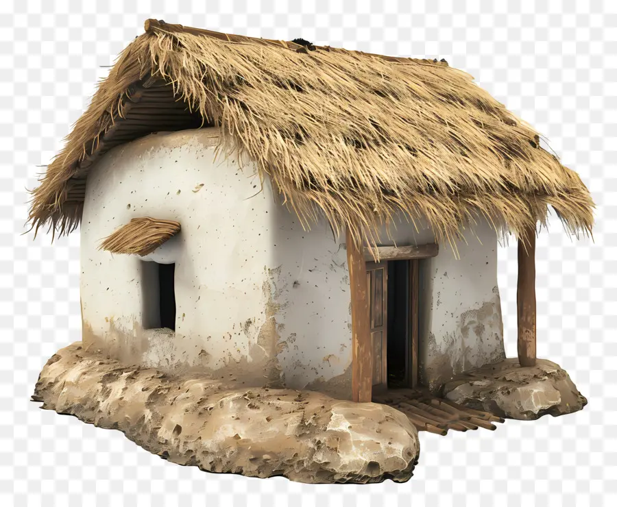 Maison De Hutte De Boue Indienne，Maison De Boue PNG