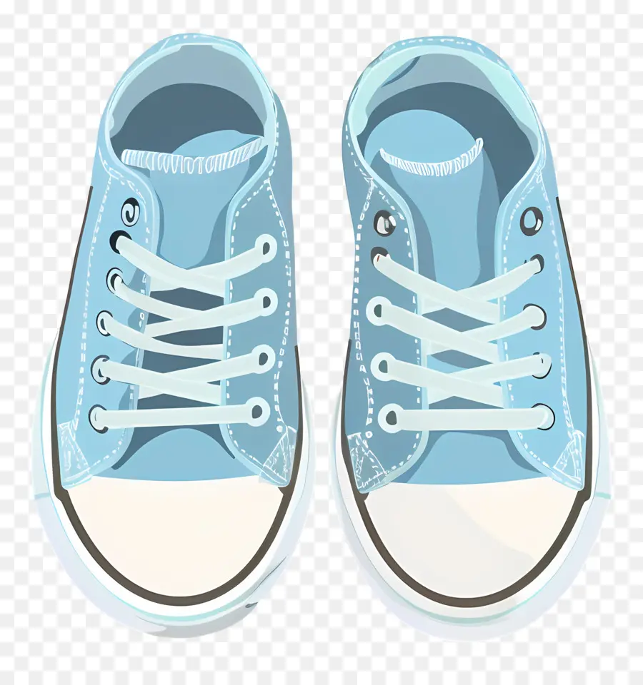 Chaussures De Bébé，Chaussures Bleues PNG