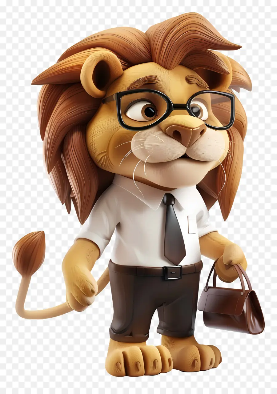 Lion Dessin Animé，Lion En Costume PNG