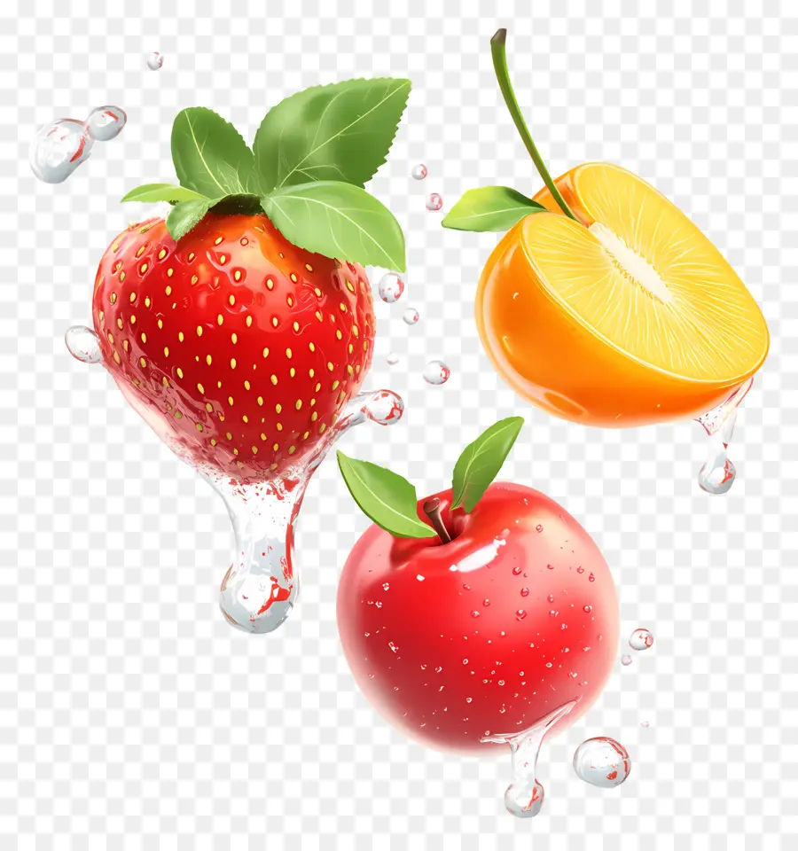 Fruits Volants，Fruits PNG