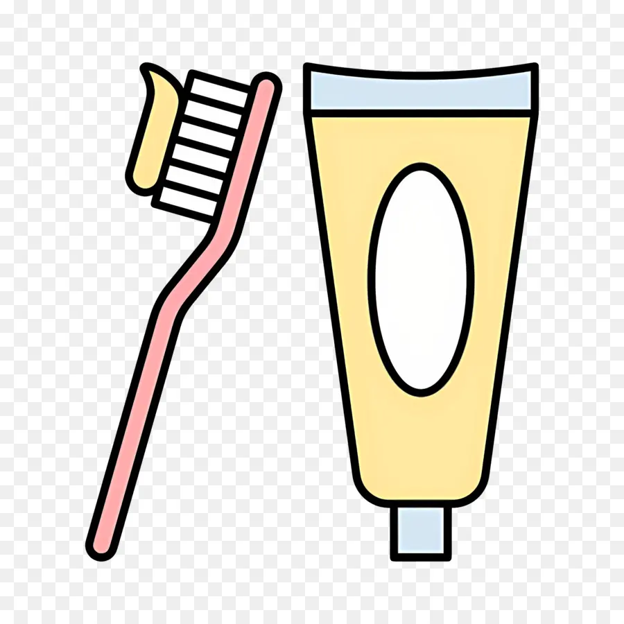 Dentifrice Pour Brosse à Dents，Brosse à Dents Et Dentifrice PNG