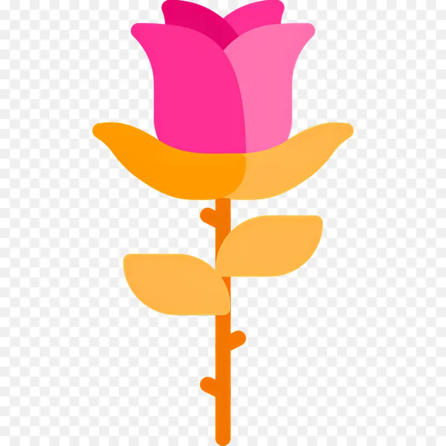 Fleur Rose，Usine PNG