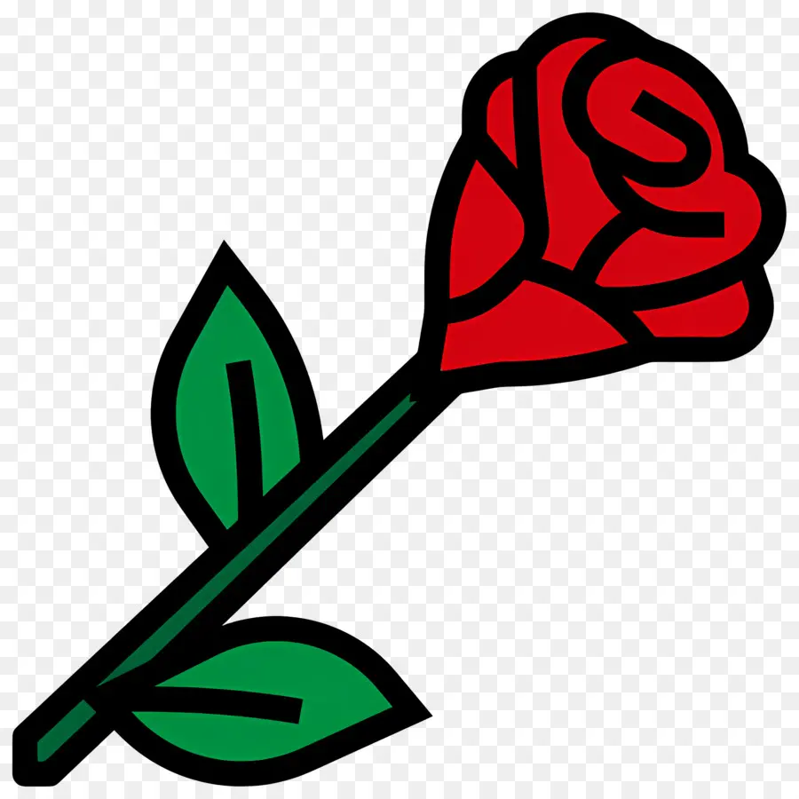 Fleur Rose，Rose Rouge PNG