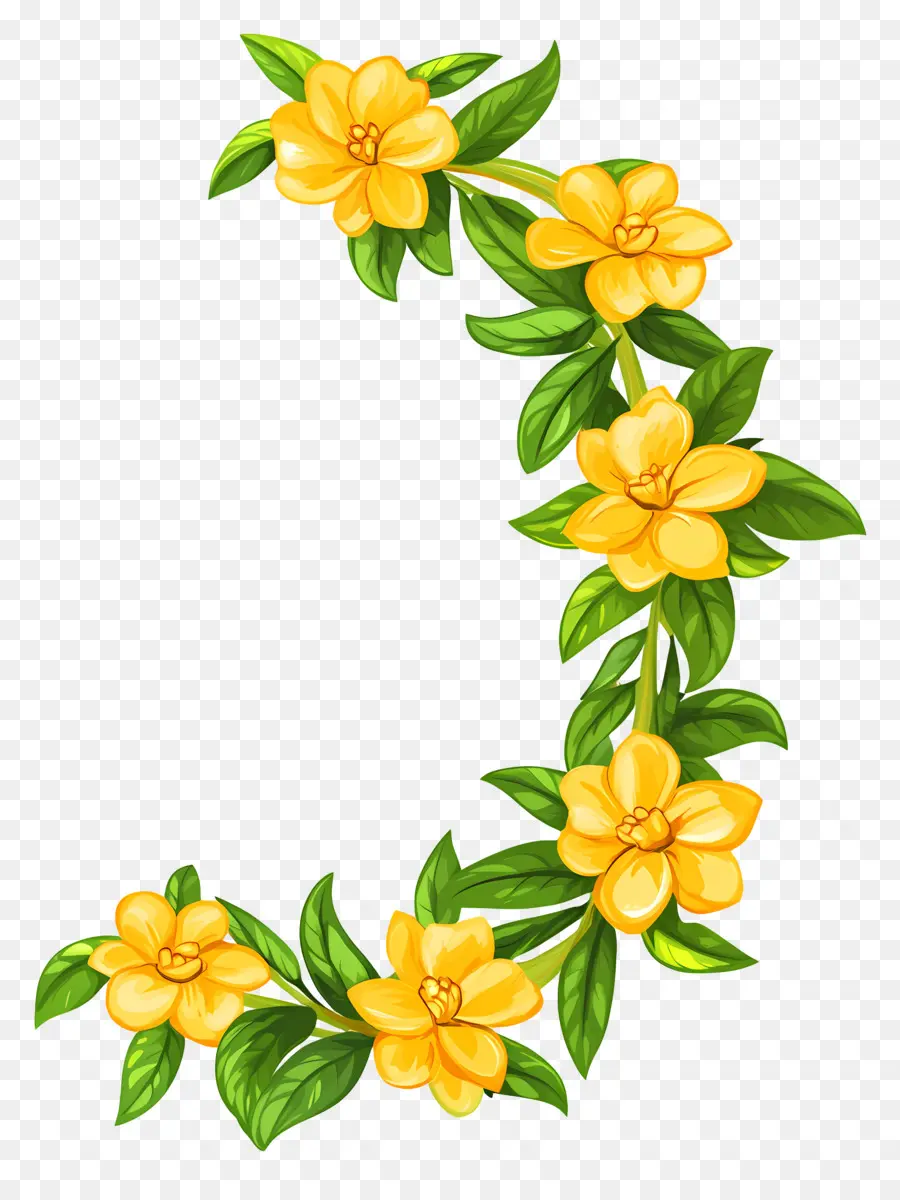 Guirlande Ougadi，Guirlande De Fleurs PNG