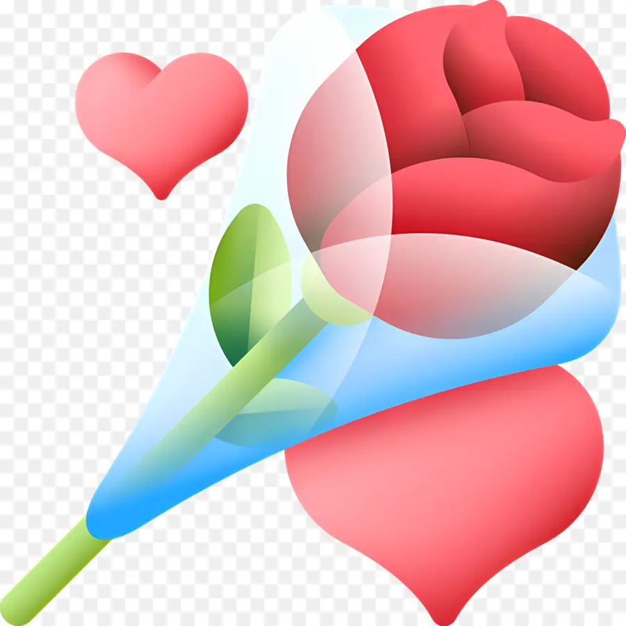 Fleur Rose，Rose Rouge PNG