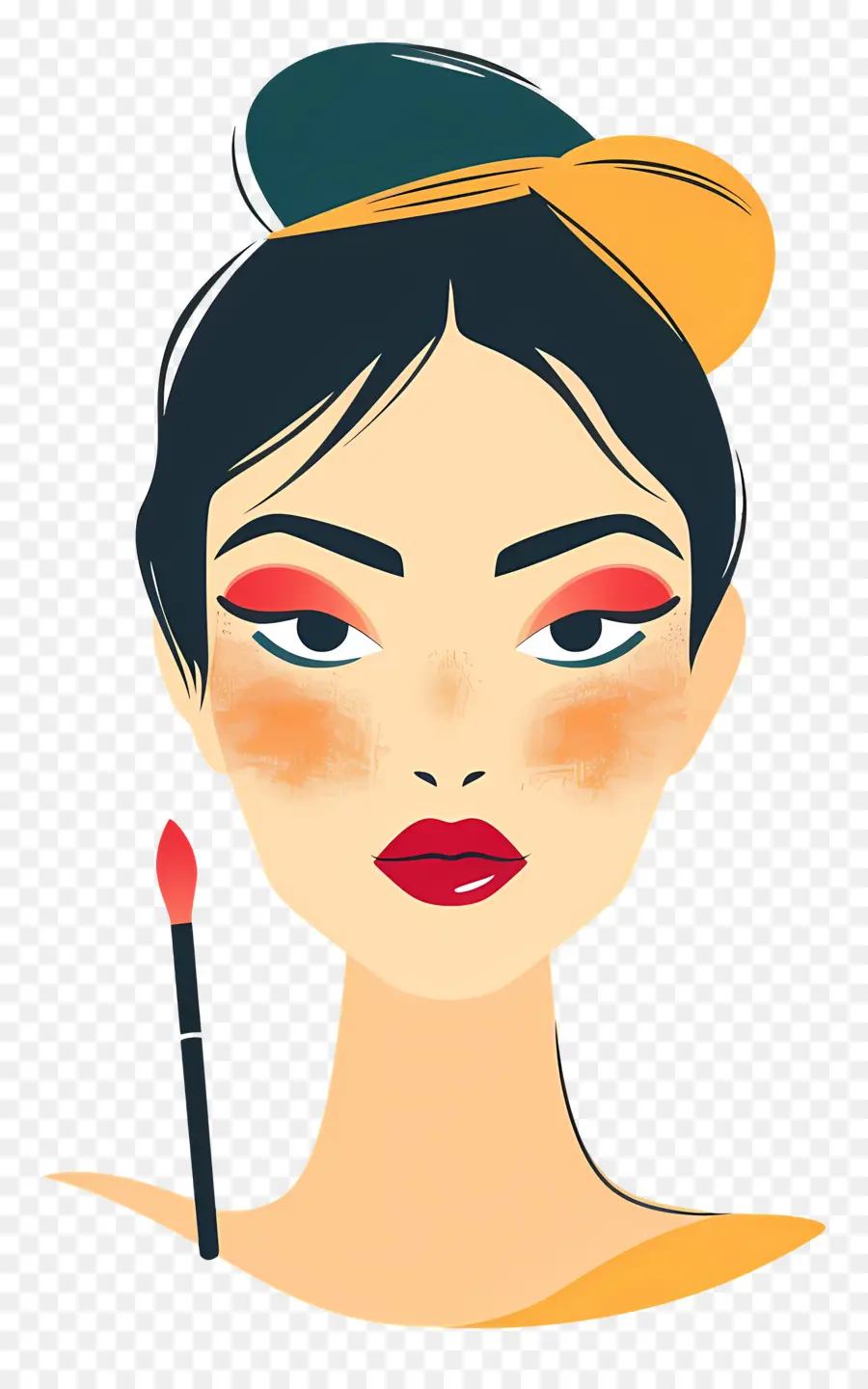 Femme De Maquillage，Femme Avec Du Maquillage PNG