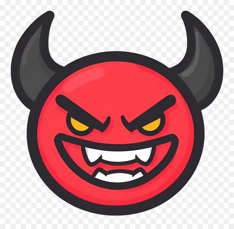 Diable Emoji，Affronter PNG