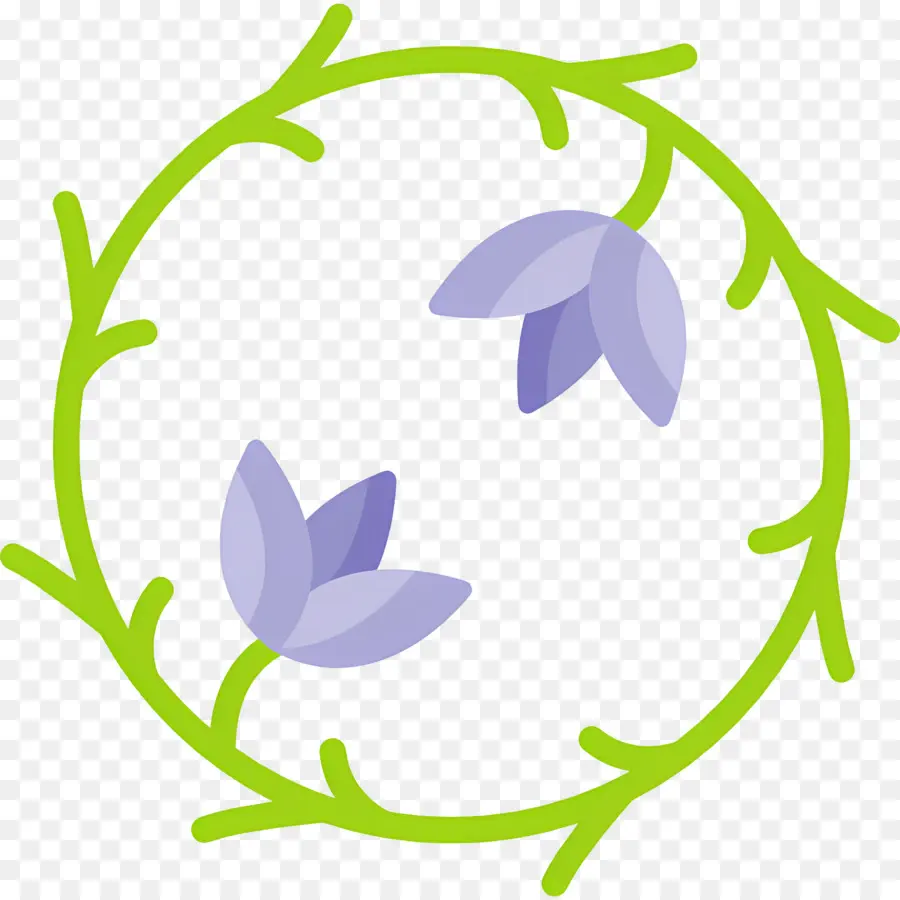 Cercle De Fleurs，Couronne Florale PNG