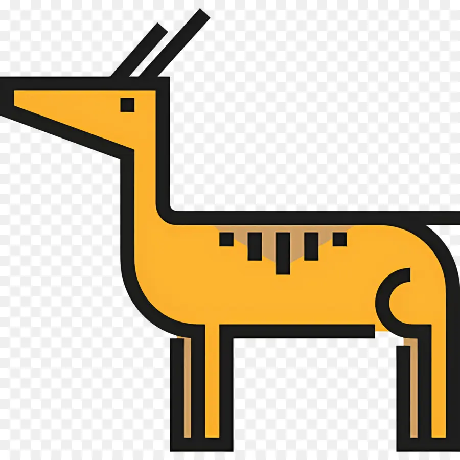 Gazelle，Cerf PNG