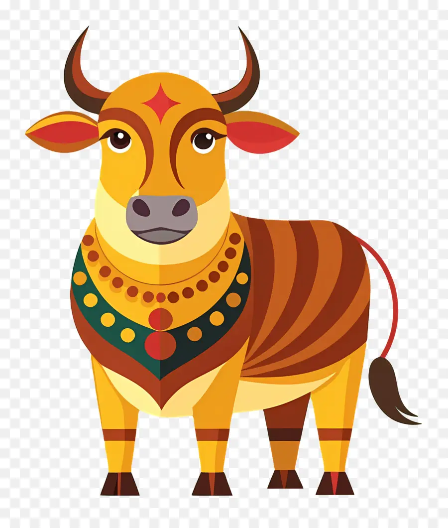 Vache Indienne，Vache Bleue PNG