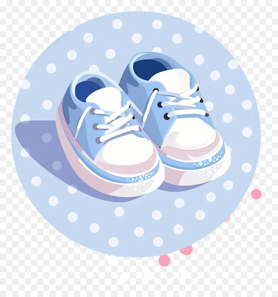 Chaussures De Bébé，Chaussures Bleues PNG