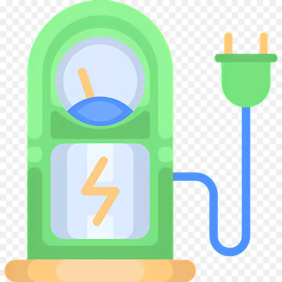 Station De Charge，Compteur électrique PNG