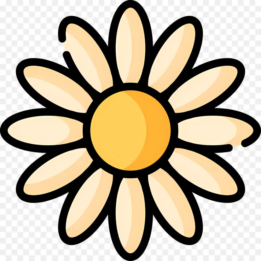 Fleur De Marguerite，Fleur Bleue PNG