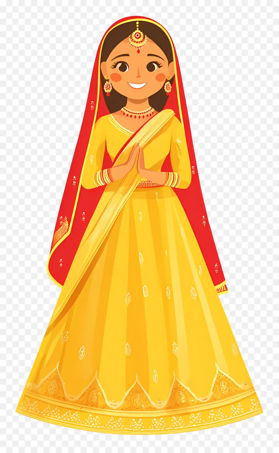 Sari De Mariage Indien，Femme En Costume Traditionnel PNG