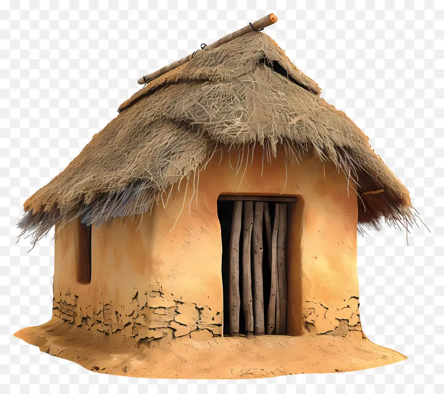 Maison De Hutte De Boue Indienne，Maison De Boue PNG