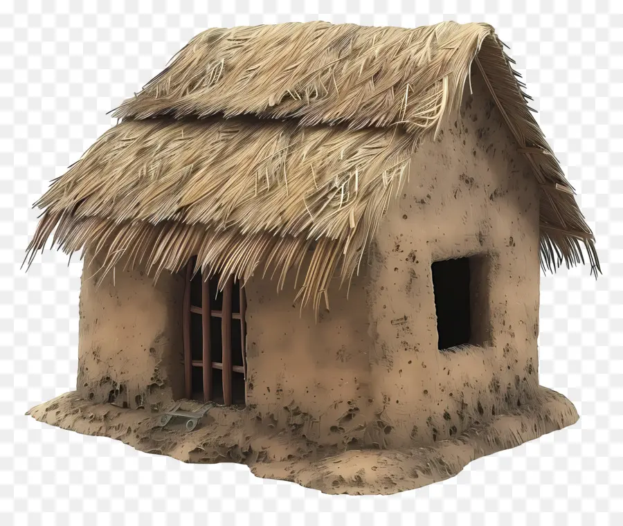 Maison De Hutte De Boue Indienne，Maison De Boue PNG