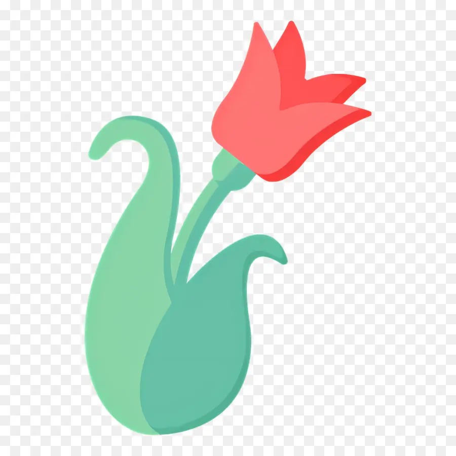 Fleur Rouge，Tulipe Rouge PNG