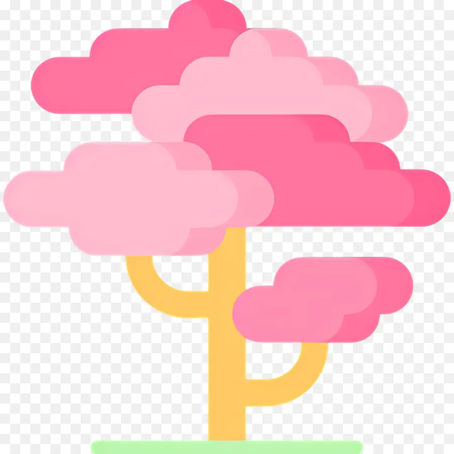 Arbre à Fleurs，Arbre Rose PNG