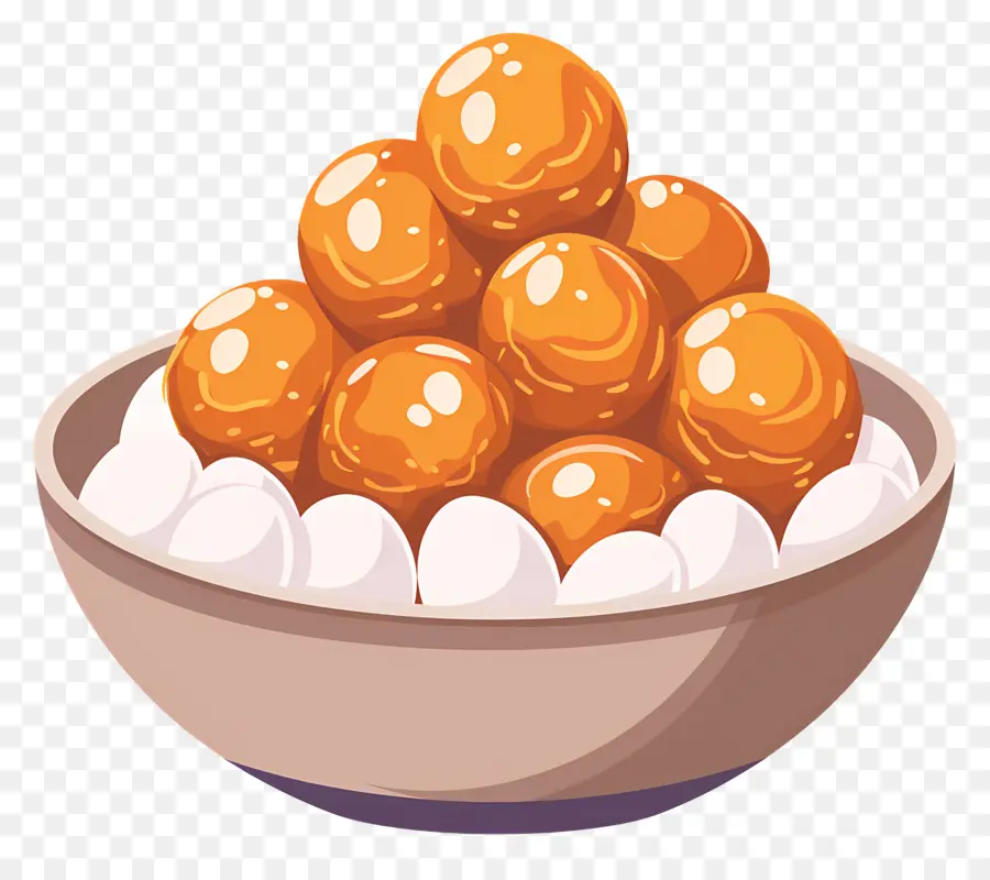 Bonbons Indiens，Bonbons Dans Un Bol PNG