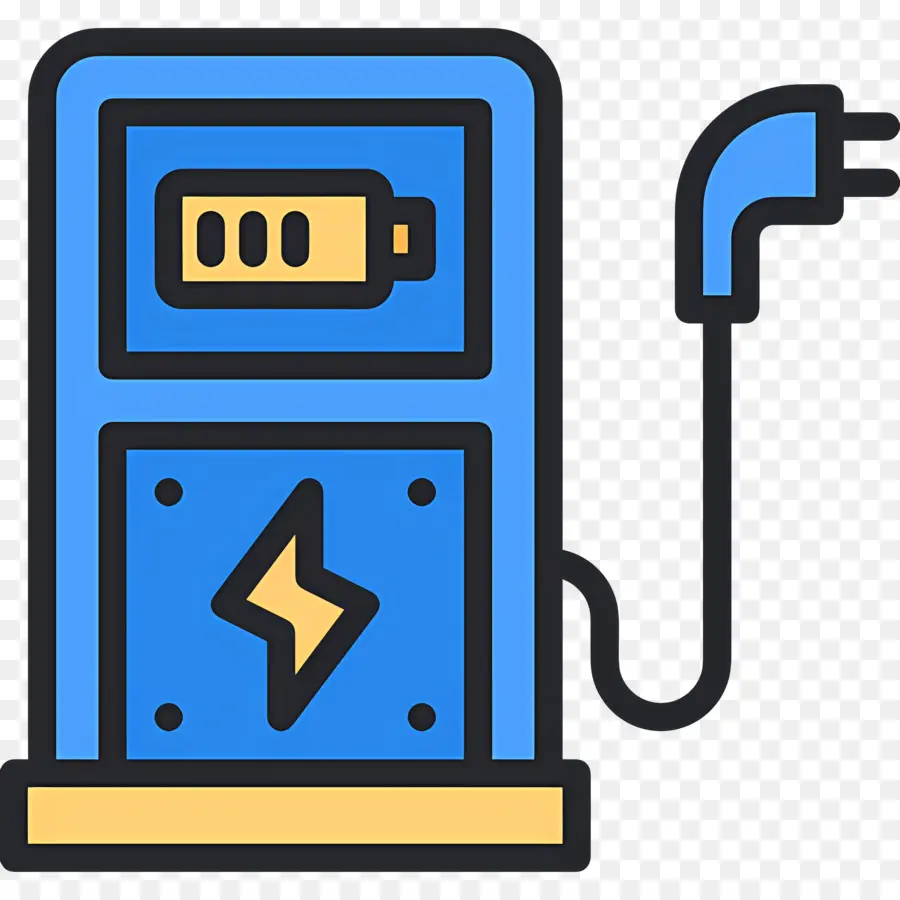 Station De Charge，Borne De Recharge électrique PNG