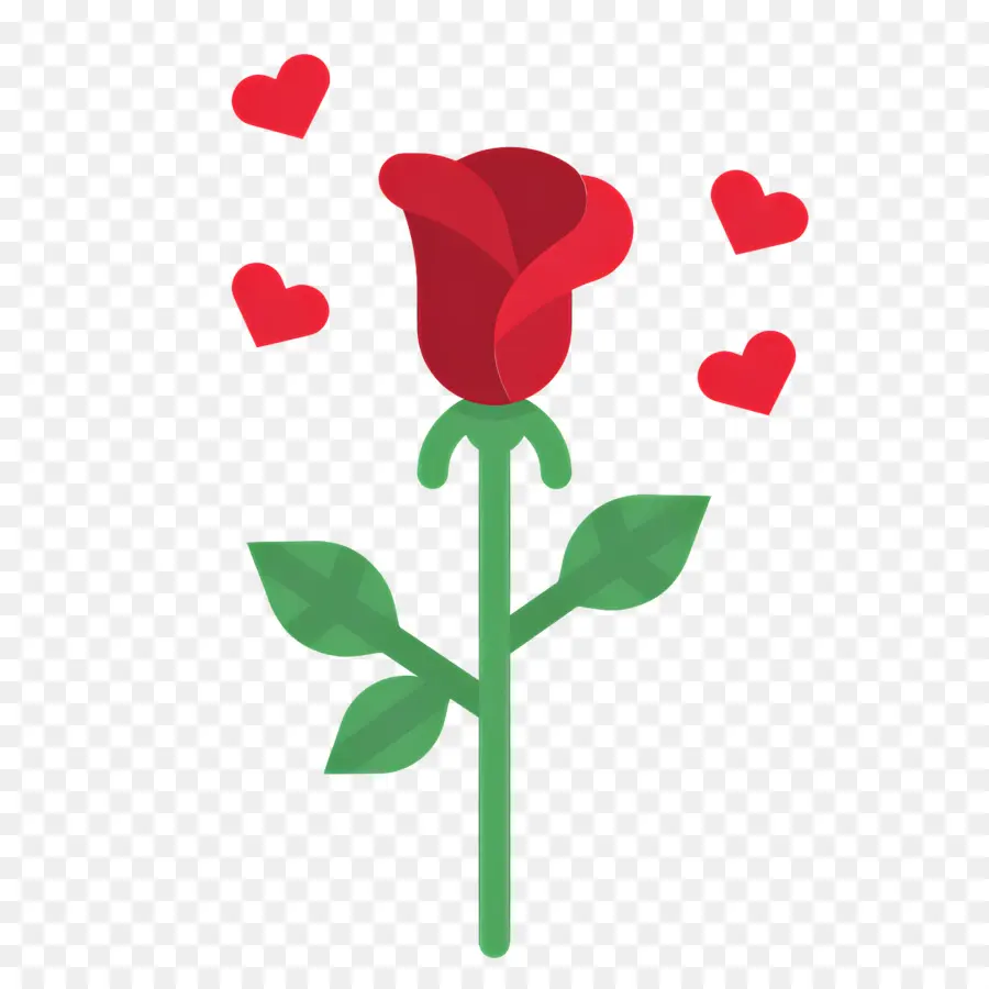 Fleur Rouge，Rose PNG